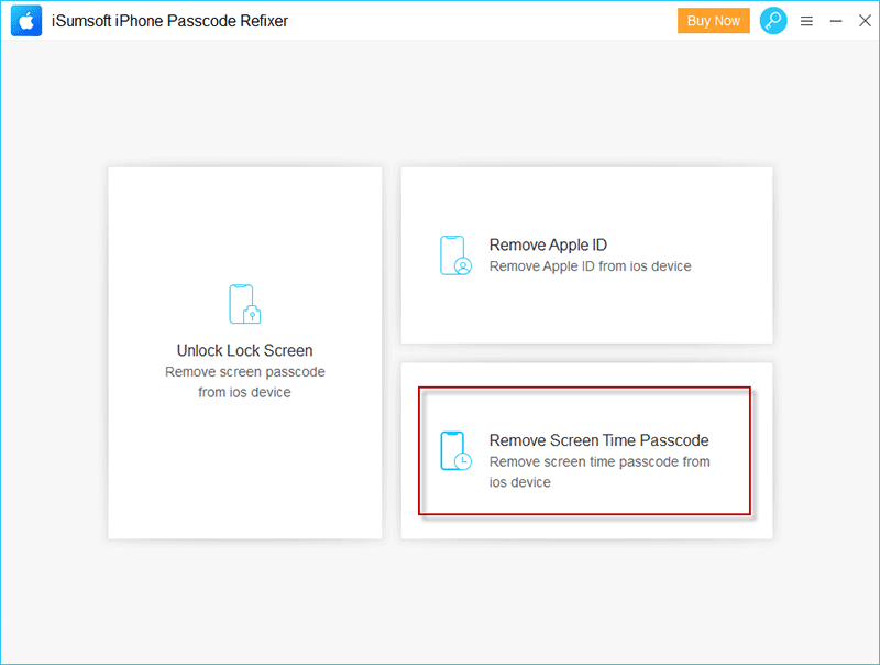 choose Remove Screen Time Passcode option