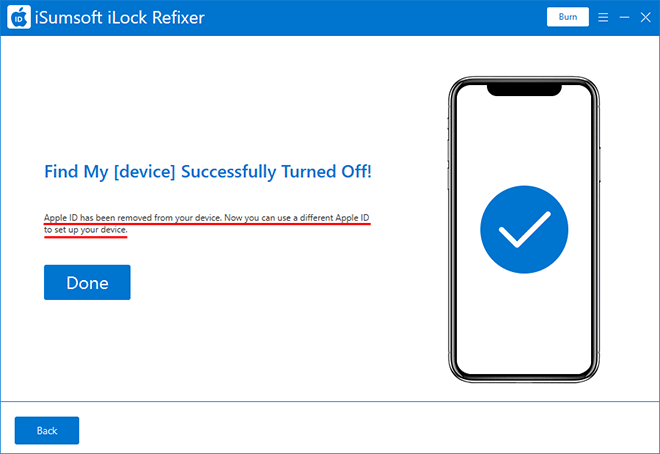 iCloud signed out successfully