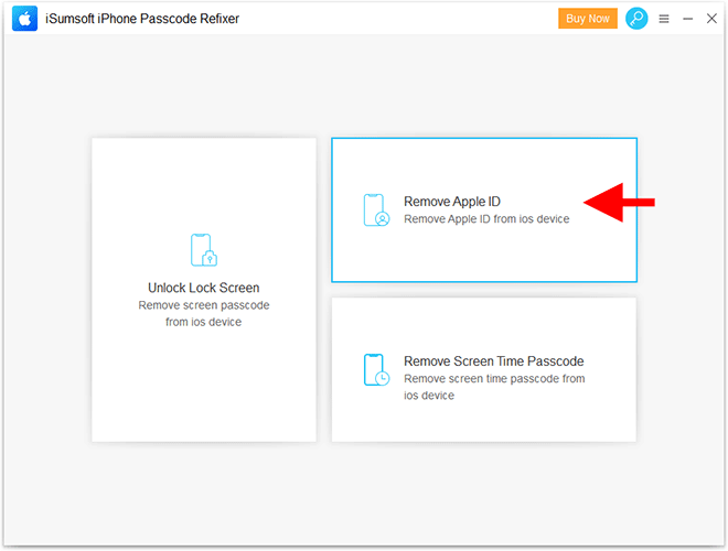 click Remove Apple ID