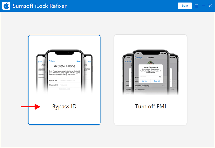 select Bypass ID