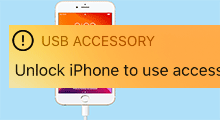 Unlock iPhone to Use USB Accessories