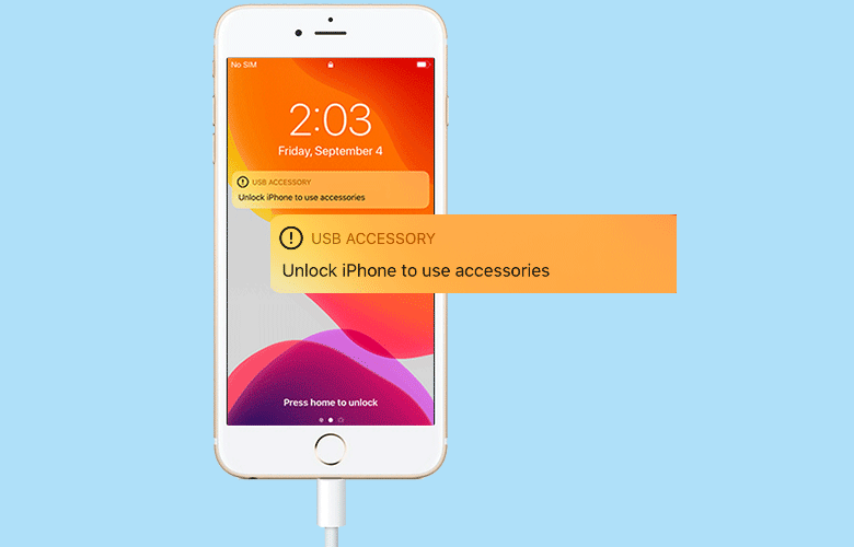 unlock iPhone to use accessories