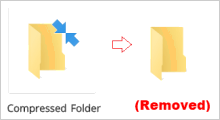 remove double blue arrows for desktop icons