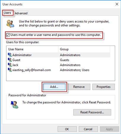 how to add another user to windows 10 computer