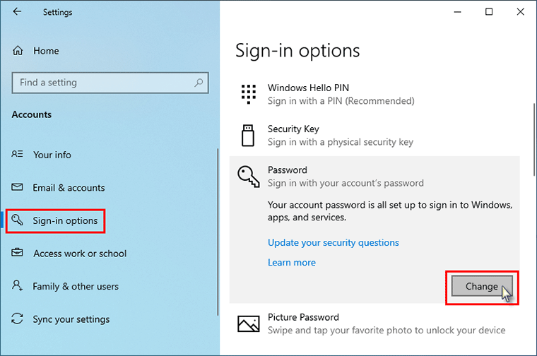 Change Password On Windows 10 Computer : How To Remove Password Prompt