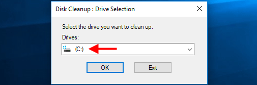 select C drive