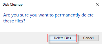 delete windows dump files