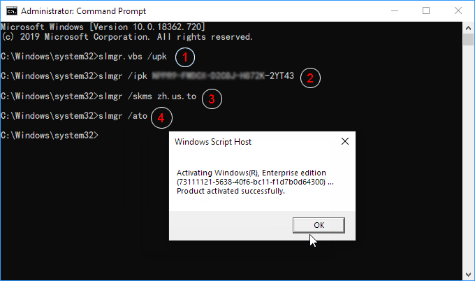 Activate Windows 10 Enterprise for free