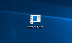 Switch User shortcut is created