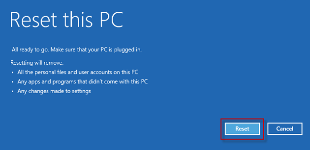 Çocukça çöl bir yerde  How to Reset Asus Laptop to Factory Settings without Password Windows 10