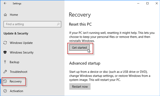 do system restore asus computer