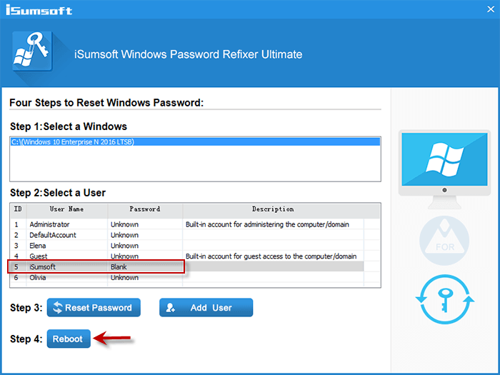 How do I remove administrator username and password?