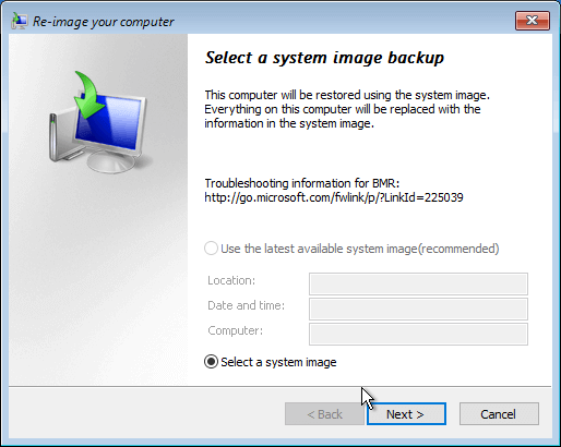 โปรแกรม backup windows 10 operating system