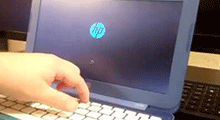 factory restore hp laptop without password