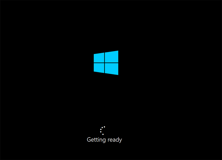 loading Windows 10