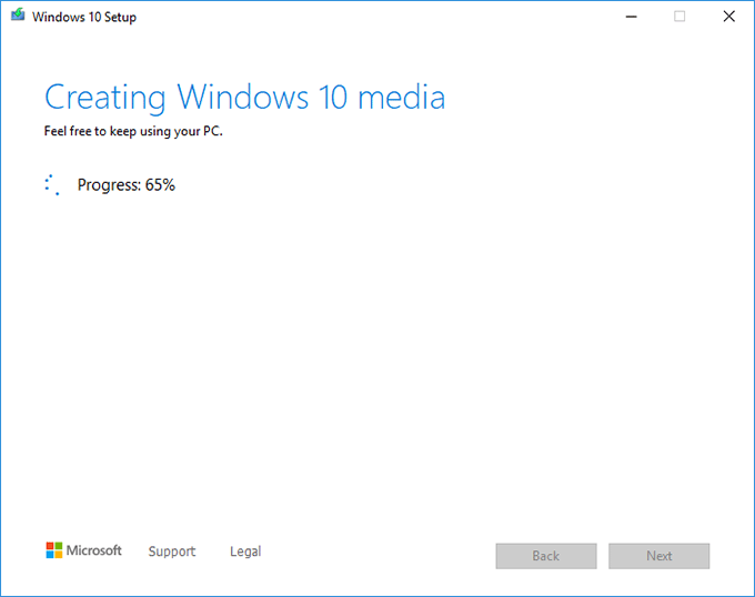 creating Windows media