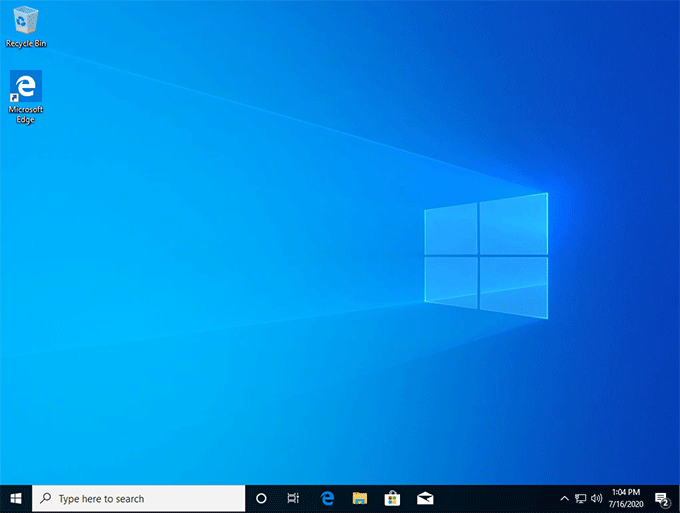 Windows 10 installed on new SSD