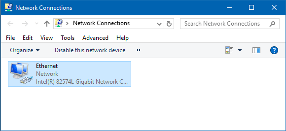 Open Network Connections