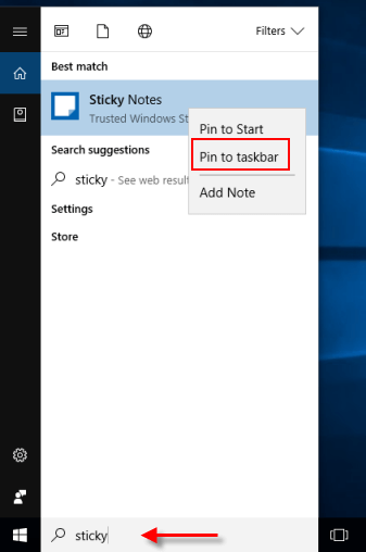 balance overdrivelse meget fint How to Open and Use Sticky Notes in Windows 10