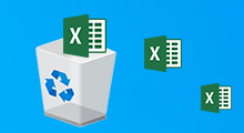 deleted excel file not in Recycle Bin