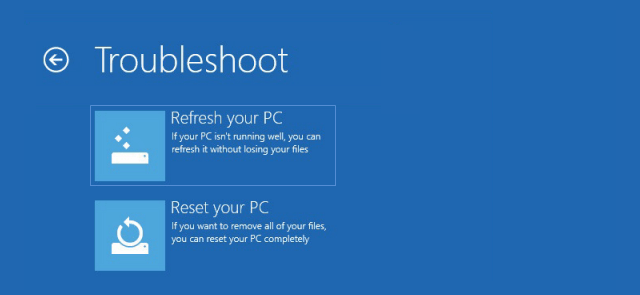 Refresh your PC