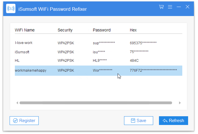 Find Wi-Fi password with a simple click