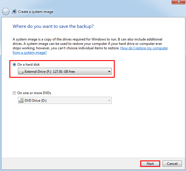 to Backup Windows 7/8 before Upgrading to 10