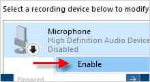 Windows 10 microphone no sound