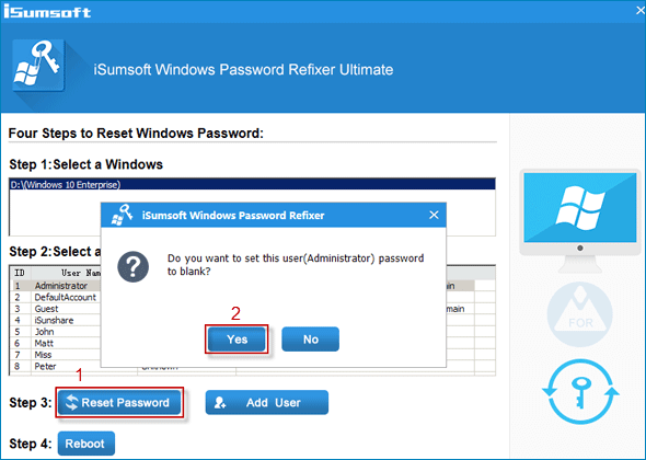 remove Windows 10 password