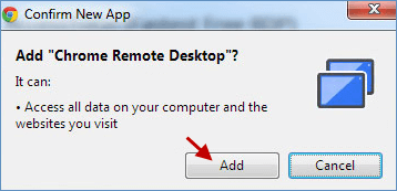 add chrome remote desktop