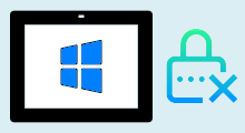 unlock asus Windows 8 tablet forgot password