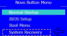 factory reset lenovo laptop without password