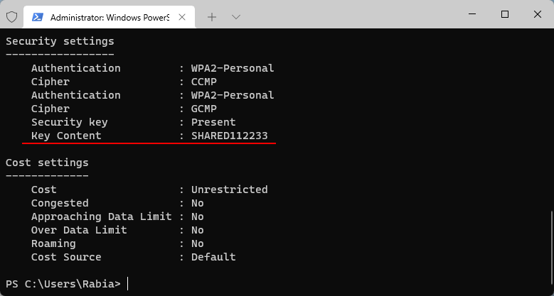 result-of-viewing-wifi-password
