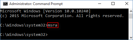 access Command Prompt