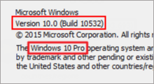 View Windows 10 edition