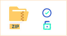 Zip Files without WinZip