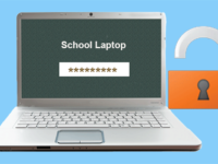 unlock school laptop