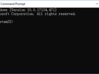 open command prompt as administrator