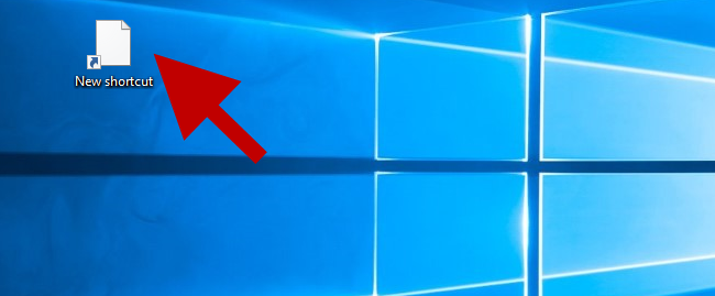 создать ярлык на рабочем столе Windows 10