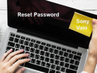 sony vaio laptop password reset windows 8.1