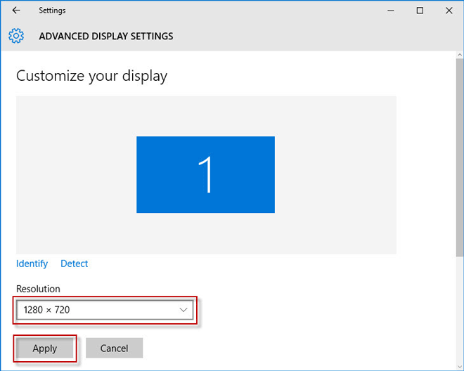 How To Adjust Screen Resolution In Windows 10