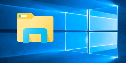 open file explorer in windows 10