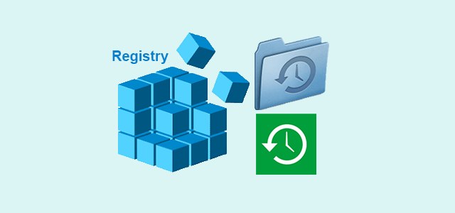 backup or restore registry in windows 10