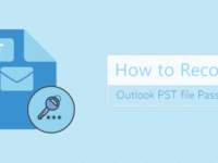 Recover Outlook PST file password