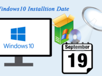 check windows installation date