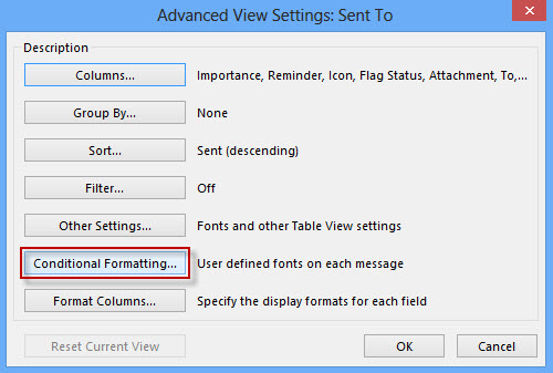 Click Conditional Formatting