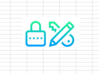 Lock Excel worksheet