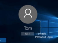 Disable password login