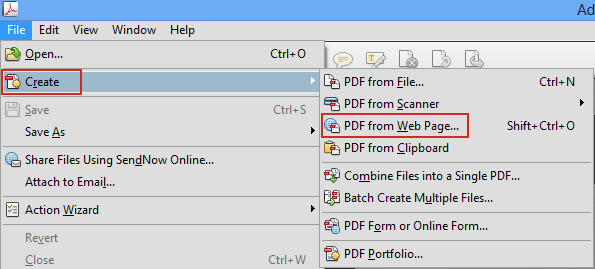 Создать PDF-файл с веб-страницы