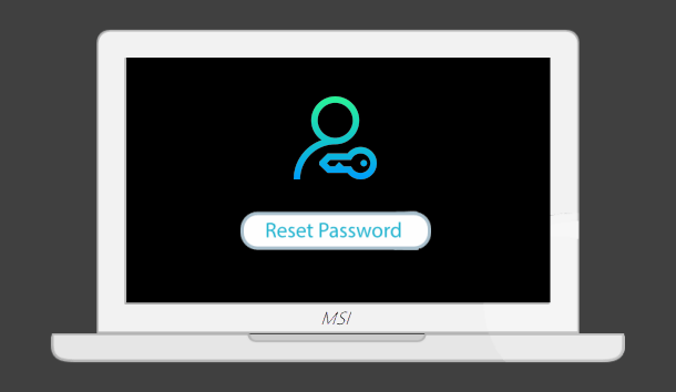 Сбросить пароль ноутбука MSI
